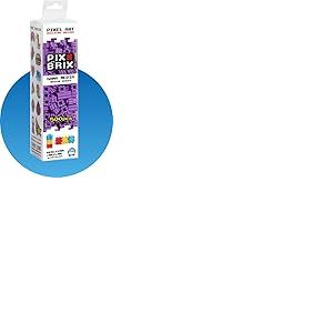 Cefa Toys- PIX BRIX Pixel Art Set 500 PI&Egrave;CES Pures Gamme Moyenne, 57004, Pourpre