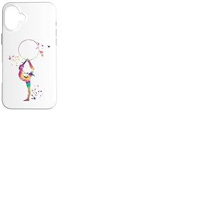 Gymnaste avec Cerceau pour Filles et Enfants Gymnastique Rythmique Coque pour iPhone 16 Plus