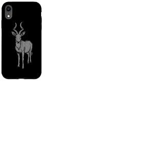 Gazelle Grise Coque pour iPhone XR