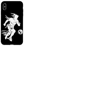 Joueur de football Dessin Football Coque pour iPhone XS Max
