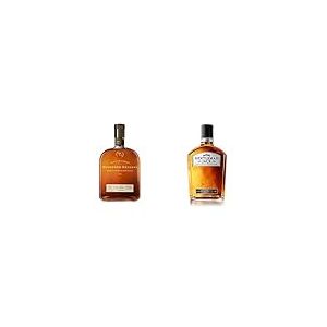 Woodford Reserve Distiller Kentucky Straight Bourbon Whiskey 70 cl & Jack Daniel's Gentleman Jack Whiskey 70 cl