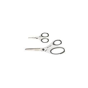 Singer Ensemble de Ciseaux Confortables de 10,2 cm et 21,6 cm, Rose/Blanc
