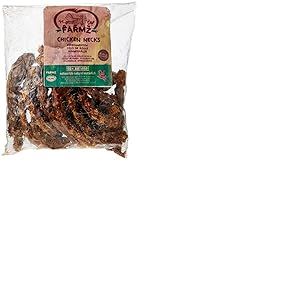 duvoplus, Farmz Cou De Poule 250gr, Extra craquant, 100% Naturel - 100% Poulet, Aucun Parfum, Colorant ni arôme ajouté, Complément Alimentaire pour Chiens