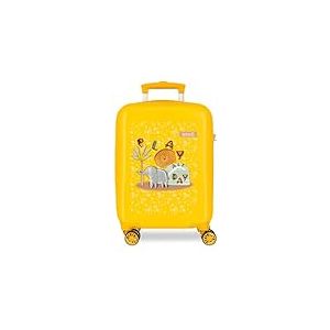 Enso Play All Day Valise de Cabine Jaune 33 x 50 x 20 cm Rigide 2 kg Fermeture &agrave; Combinaison lat&eacute;rale ABS 2 kg 33 L Bagage &agrave; Main, Citronier, Talla &uacute;nica, Valise de Cabine