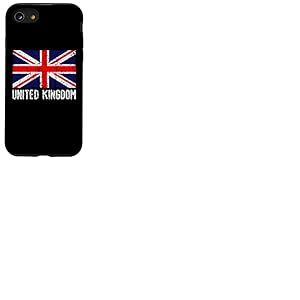 Drapeau du Royaume-Uni Union Jack Angleterre vieilli Coque pour iPhone SE (2020) / 7 / 8