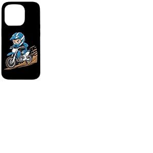 Funny Bike Racing Boy Birthday Cool Motocross Kids Coque pour iPhone 15 Pro