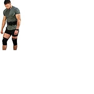 Bulk Genouillères De Qualité Supérieure, Knee Sleeves, Noire, L
