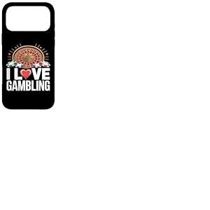 J'aime Les jetons de Casino &agrave; la Roulette Coque pour iPhone 17 Pro Max