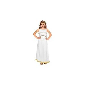 W WIDMANN MILANO Party Fashion - Costume enfant déesse grecque, robe, couronne de laurier, Carnaval