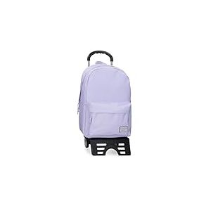 Movom Always on The Move Sac &agrave; dos &agrave; roulettes pour ordinateur portable 15,6" Rose 31,5 x 45 x 15 cm Polyester