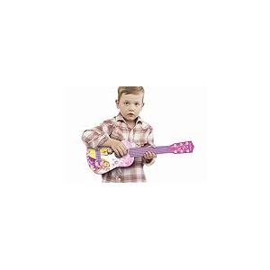 Lexibook, Disney Princesses, Raiponce Ma première Guitare, 6 Cordes en Nylon, 53 cm, Guide Inclus, Rose/Violet, K200DPLXB
