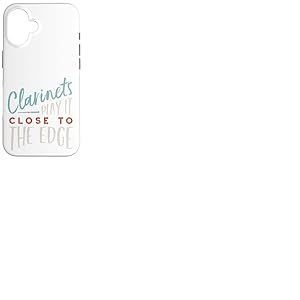 Clarinette Humoristique Musicien Clarinette Coque pour iPhone 16