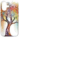 Saule pleureur | Mosaïque colorée Coque pour iPhone 17