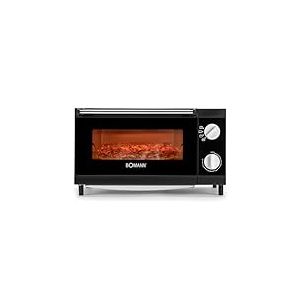Bromann 622461 MPO 2246 CB Fours micro-ondes pizza, 1000 W, Noir