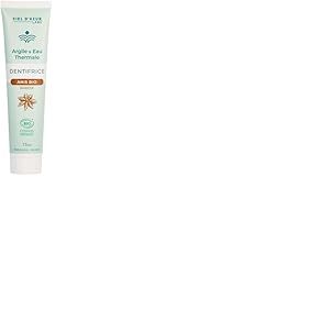 CIEL D'AZUR LABS - Denticlay Argile - Dentifrice Bio à l'Argile Blanche et à l'Eau Thermale de Digne les Bains - Certifié Bio Cosmos Organic - Tube 75ml - Anis