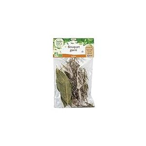 Jardin BiO &eacute;tic - Bouquet garni - bio - Sel, &eacute;pices, aromates - Certifi&eacute; AB - Sachet de 18g - Lot de 5