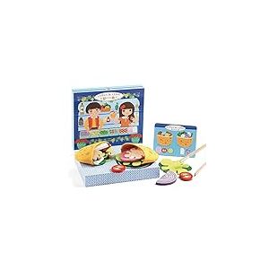 DJECO - Imitation Le Kebab de Cyrus & Lena Kits pour Cuisine et p&acirc;tisserie, Multicolore (35500)