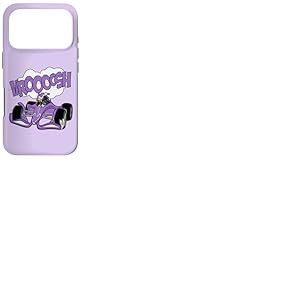 Disney Daisy Duck Racing Team "VROOOOSH" Race Car Driver Coque pour iPhone 17 Pro
