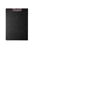 MAUL porte bloc A4 | Porte bloc en polypropylène au format A4 pour documents | Résistante porte bloc A4 | Dossier avec pince à papier moderne | Avec patte d'accrochage rétractable | Noir