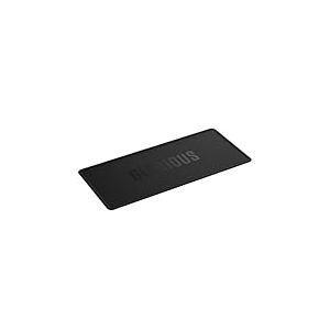 Glorious Gaming - Tapis de Clavier Insonorisant - Bords Cousus, Absorbe Les Sons et Vibrations du Clavier, Lavable en Machine, Base Antidérapante, pour Claviers Tenkeyless 75% - Noir