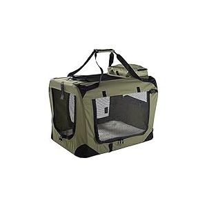 MOOL Cage de Transport légère en Tissu pour Chiens, Chats ou Petits Animaux Vert