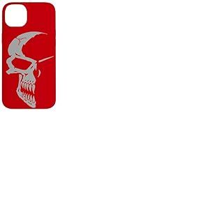 Demi-crâne maléfique Coque pour iPhone 14 Plus