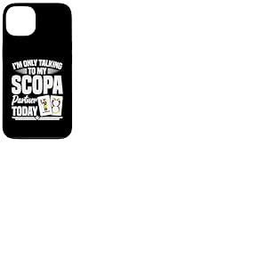 Italian Scopa Cards Lecteur de Cartes Parlant Italien Coque pour iPhone 13