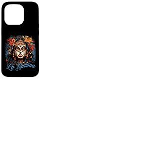Robe La Catrina Costume &eacute;l&eacute;gant du Jour des Morts La Catrina Coque pour iPhone 15 Pro