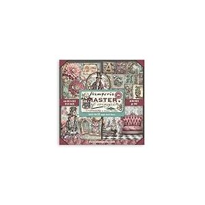 Stamperia - Scrapbook Paper Pad for Scrapbooking, Albums, Card Making, Bullet Journalling and More, Acid Free, Single Face, Perfect for Hobbies, Crafts, and Gifting (Master of Magic) (20.3 x 20.3cm)
