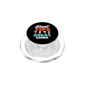 Barman Barman Excellents Conseils Super Karma Boissons Amusantes PopSockets PopGrip pour MagSafe
