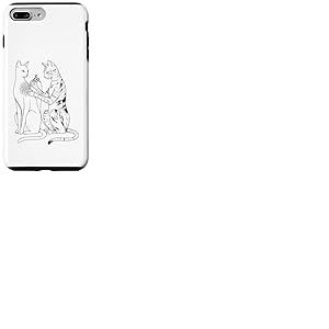 Chat Tatouage Chat Dr&ocirc;le Meme Encres Kitty Humour Tatoueur Artiste Coque pour iPhone 7 Plus/8 Plus
