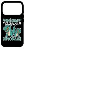 Quand Je Serai Grand, Je Veux &ecirc;tre Un Dinosaure pour Les Enfants Coque pour iPhone 17 Pro
