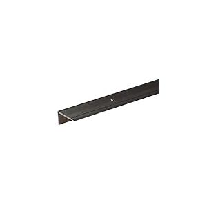 Alberts 484026 Profil&eacute; de protection pour nez de marche | aluminium, anodis&eacute;, couleur bronze | 1000 x 45 x 23 mm