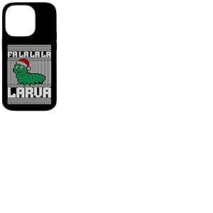 Pull moche Fa la Larva, pull de Noël rigolote Coque pour iPhone 14 Pro