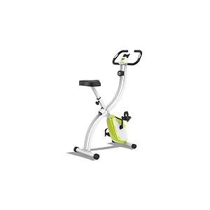 Ultrasport F-Bike Vélo d’Appartement Pliable I Vélos d'Appartement Extra Silencieux jusqu'à 130 kg avec Selle Confort, Velo d Appartement Pliable (Vert)
