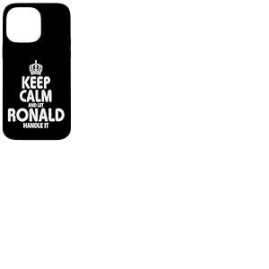 T-Shirt &agrave; Capuche Keep Calm Ronald Coque pour iPhone 14 Pro Max