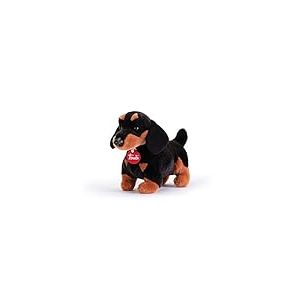 Trudi Teckel Leo Chien en Peluche Jeu, Cadeau Noël et Anniversaire | 11 x 19 x 25 cm Taille S | Chien en Peluche Classique | modèle 22336