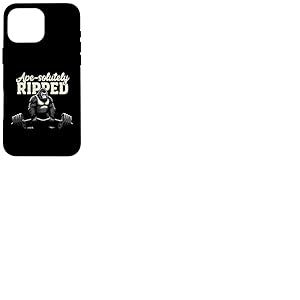 Ape-Solutely Ripped Gorilla Fitness Animal Strength Coque pour iPhone 16 Pro Max