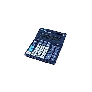 Calculatrice de Bureau Donau Tech Office K-DT5161-01 / Affichage 16 Chiffres/Dimensions : 201 x 155 x 35 mm/Couleur : Noir/Calculatrice Solaire Double Alimentation - Fonctionnement sur Batterie