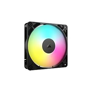 Ventilateur auxiliaire 120 mm avec éclairage A-RVB, design optimisé pour un refroidissement efficace. Emballage individuel