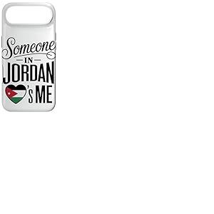 Someone in Jordan Loves Me Heart Jordan Flag Coque pour iPhone Air