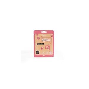 Isabelle Laurier - Masque visage en tissu OFFLINE Digital Detox - Routine Beauté, Soin du visage, Hydrate la peau - Idée cadeau Fille, Femme, Pose facile - 1 unité