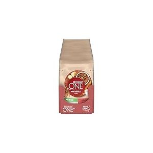 PURINA ONE Mini/S Active Lot de 26 boîtes de Nourriture Humide pour Petits Chiens, Riches en bœuf et légumes, 26 x 85 g