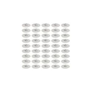cyclingcolors 50x Cache vis capuchon Plastique t&ecirc;te Plate CHC et FHC 15mm 6 pans Creux Allen SW4 Hexagonal protection bouchon recouvrement meuble, gris RAL 7035