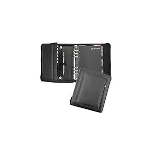BIND Organisateur personnel relié T 300 - Conférencier Manager A5 ca. 22,5 x 25,7 x 5,5 cm noir