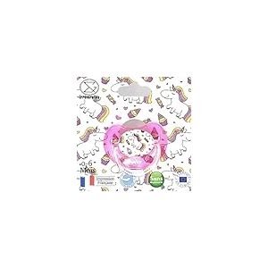 IRREVERSIBLE BIJOUX - Sucette / Tétine Physiologique Design Licorne - Bébés 0-6 Mois - Sans BPA - Impression Résistant à la stérilisation - Confort Maximal pour Tous - Idée cadeau Nouveaux Parents