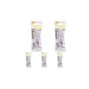 Pentel Correction tape Knoky XZTTR805 Recharge pour ruban correcteur XZTT805, bande 5 mm x 6 m (Lot de 5)