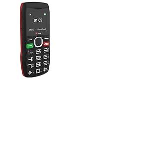 TTfone TT880 Téléphone Mobile Facile à Utiliser pour Les Seniors et Les Personnes Âgées - Téléphone à Gros Boutons avec Bouton d'Assistance d'urgence - (avec câble USB)