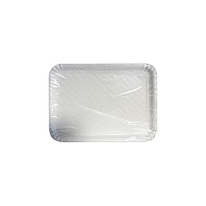 Lot de 32 assiettes rectangulaires en papier blanc BioDEG.33 x 47 cm. X2 Pezzi 63068 récipients pour la cuisine