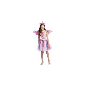 Boland - Costume enfant princesse licorne, robe et diadème pour carnaval, soirée à thème et jeux de rôle, costume de conte de fées